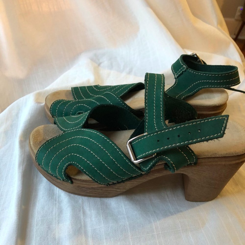 Calou Stockholm "Nora" platform clog sandal 40